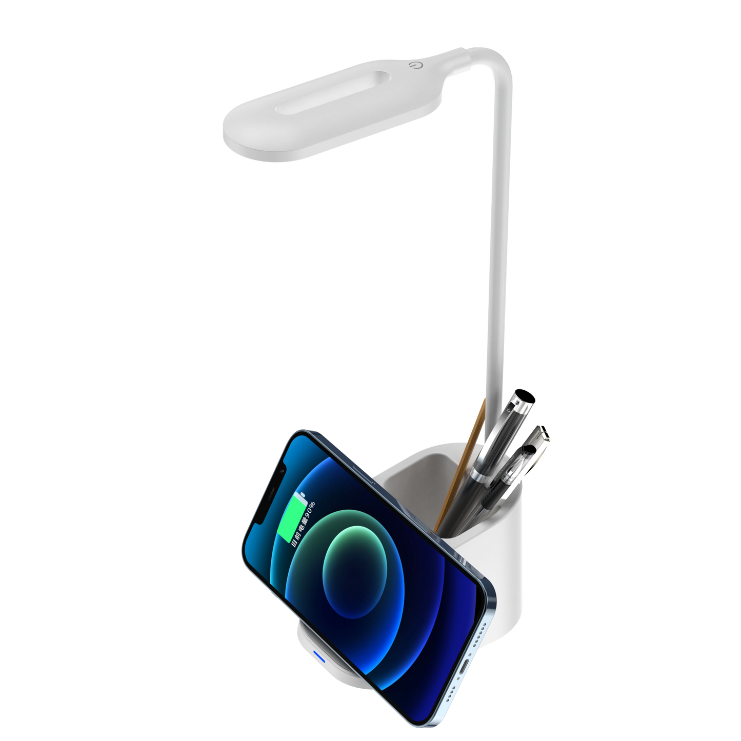 BOLT - LED Touch Lamp with Wireless Mobile Charging