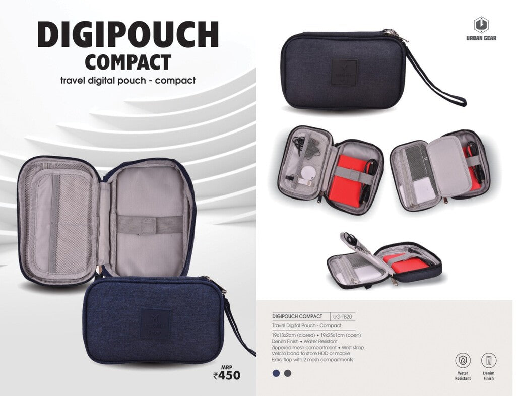 DIGIPOUCH Compact - Travel Pouch for All Small Gadgets