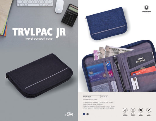 TRVLPAC Jr.  Multipurpose Travel Passport Case