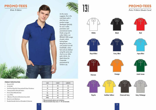 PROMOTEES - Duranit Cotton Polo T-Shirt