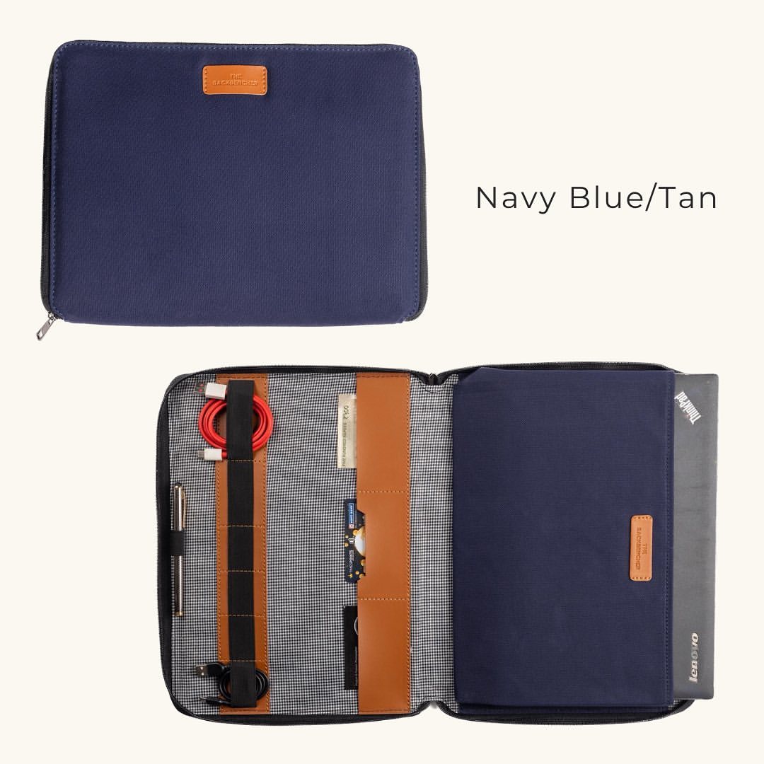 Libson Work Folio - Navy