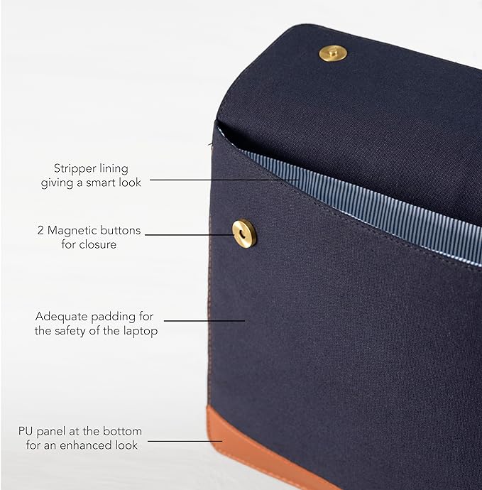 Lapido - Laptop Sleeve- Navy