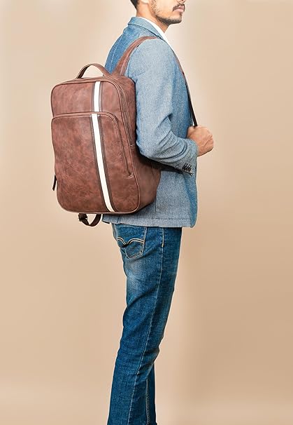 Phoenix - Laptop backpack - Tan