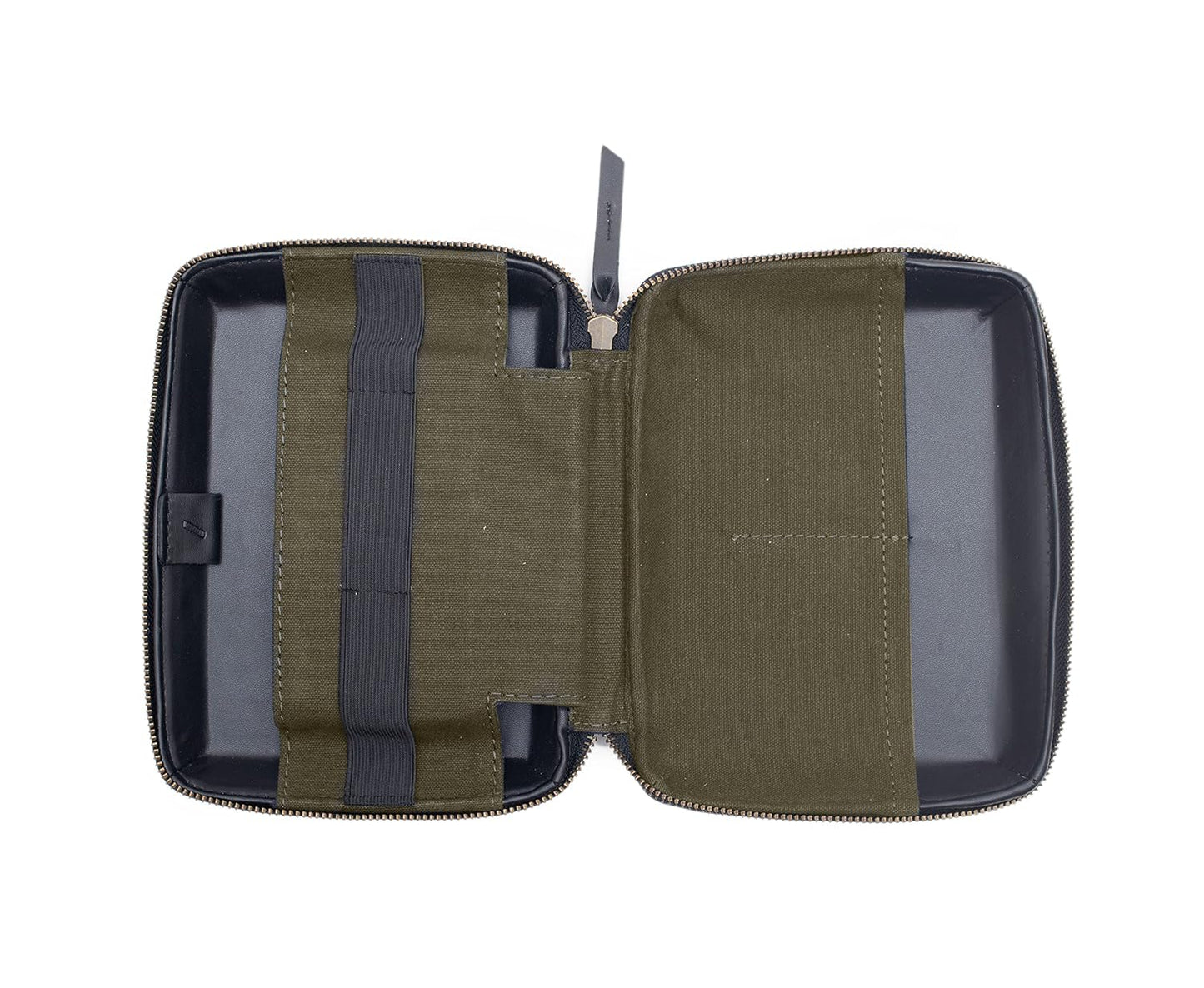 Ally Canvas - Tech Pouch- Olive