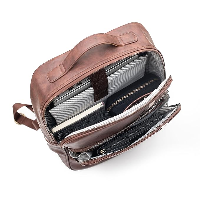 Phoenix - Laptop backpack - Tan