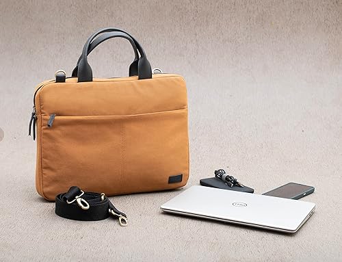 Denver - Laptop Messenger Bag - Khaki