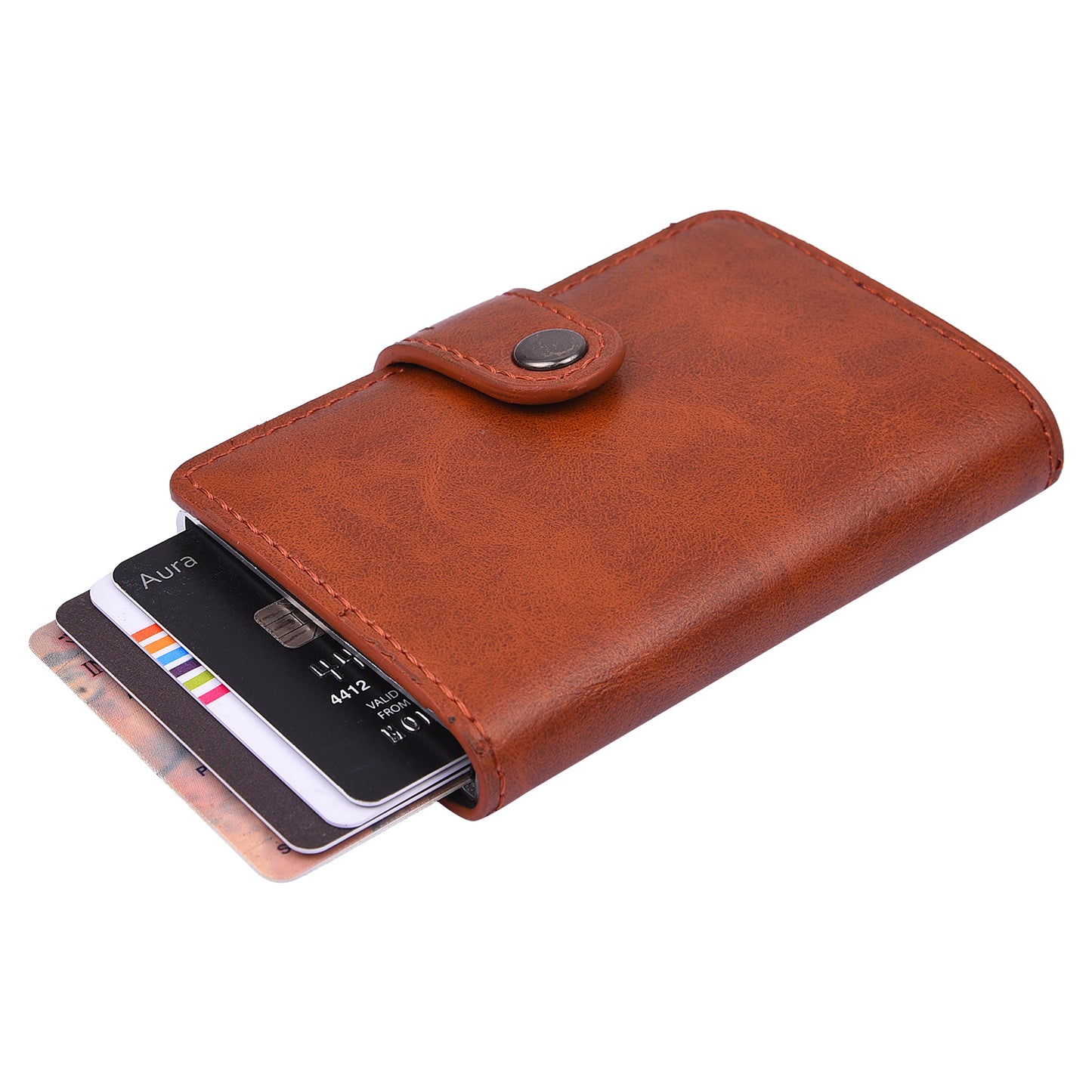 Smart Wallet and Card Holder with RFID Blocker