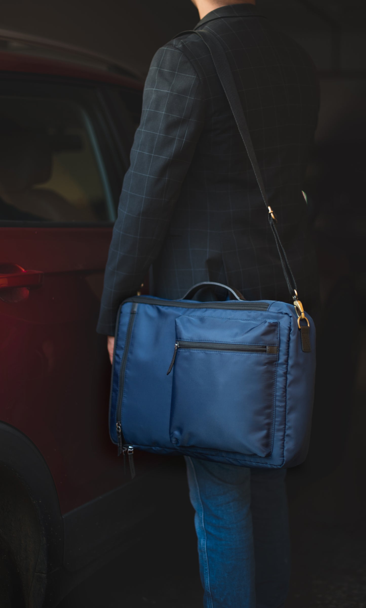 Falcon - Overnighter Backpack- Navy