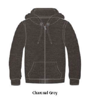 Polaris - Premium Hoodie Sweatshirt with Front Zip and Pockets