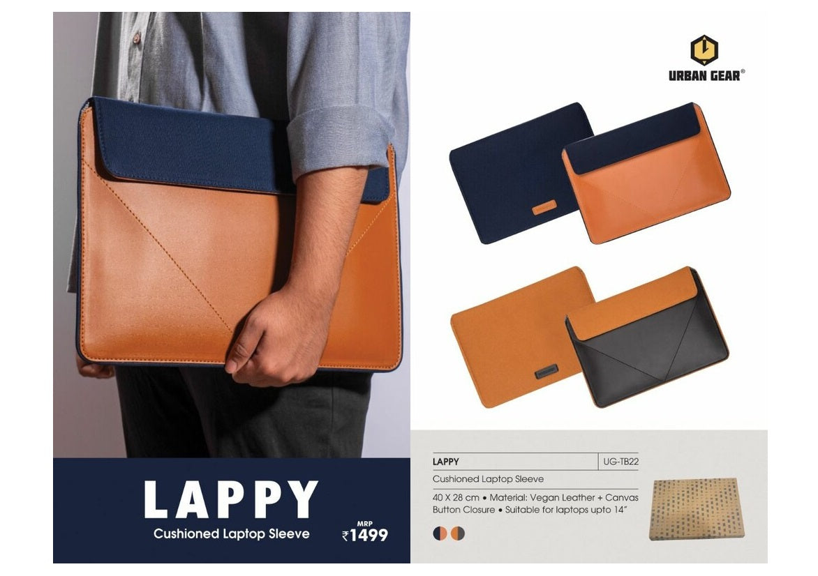 LAPPY - Attractive Cushioned Laptop Sleeve