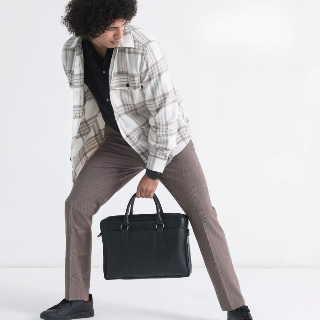 Stephen Laptop Bag - Black