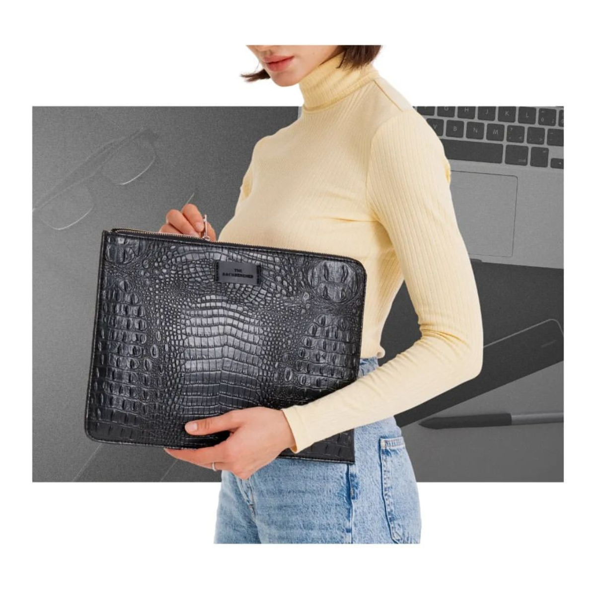 Chicago Laptop Sleeve - Black