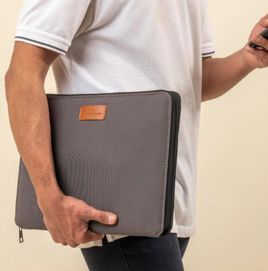 Libson Work Folio - Grey