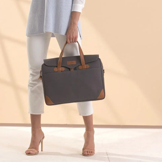 Edward Laptop Bag - Grey