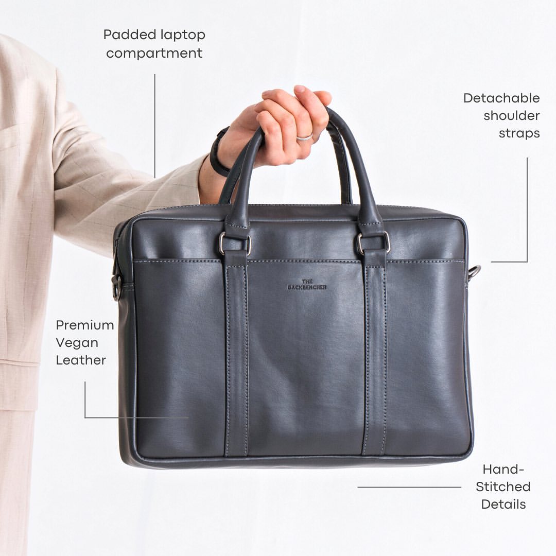 Stephen Laptop Bag - Black