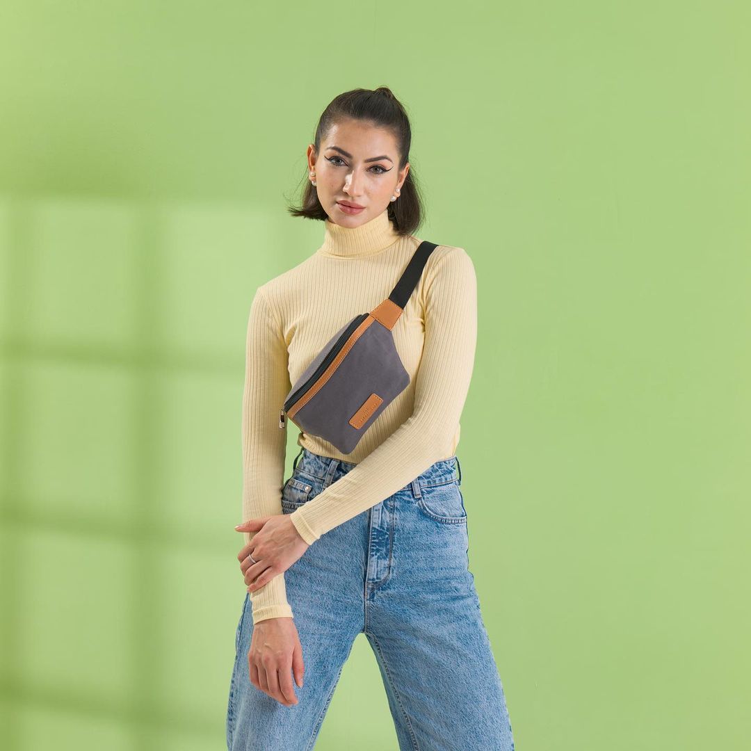 Madrid Fanny Pack - Grey