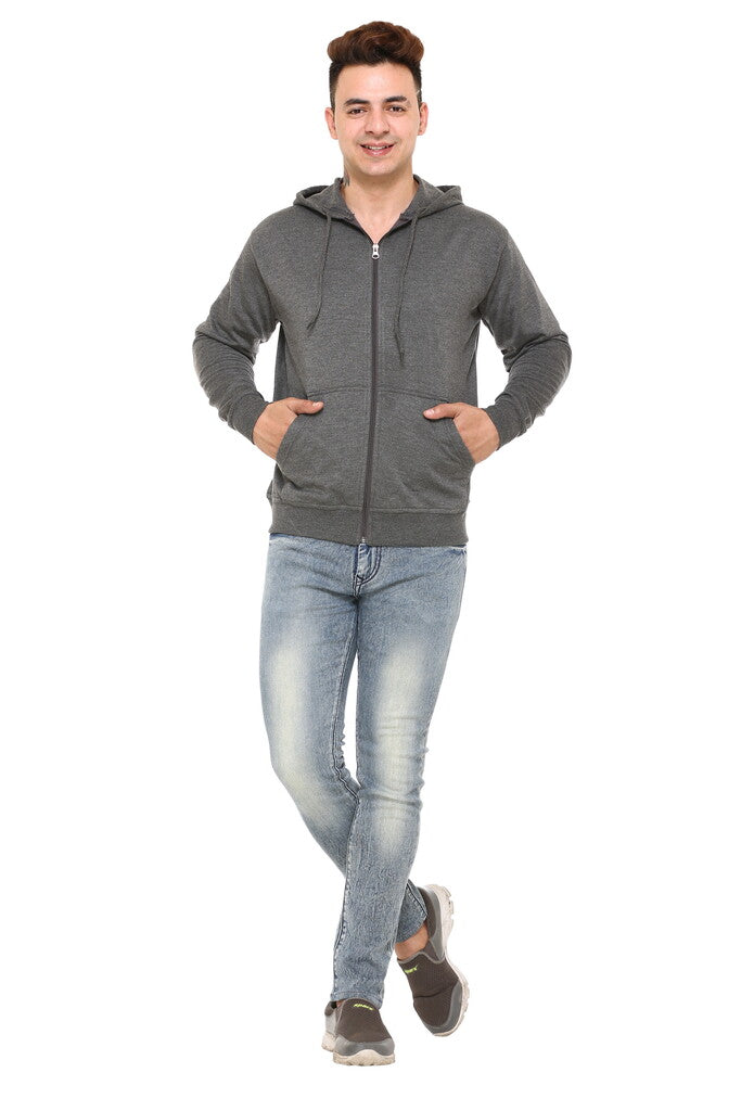 Polaris - Premium Hoodie Sweatshirt with Front Zip and Pockets
