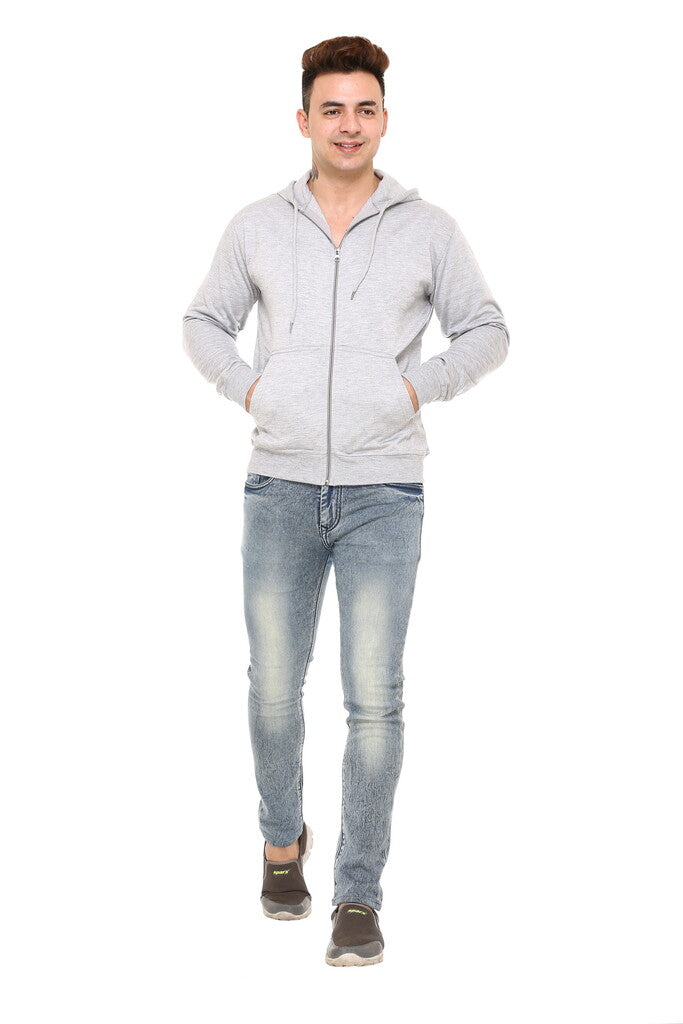 Polaris - Premium Hoodie Sweatshirt with Front Zip and Pockets