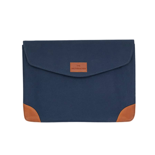 Retro Laptop Sleeve - Navy