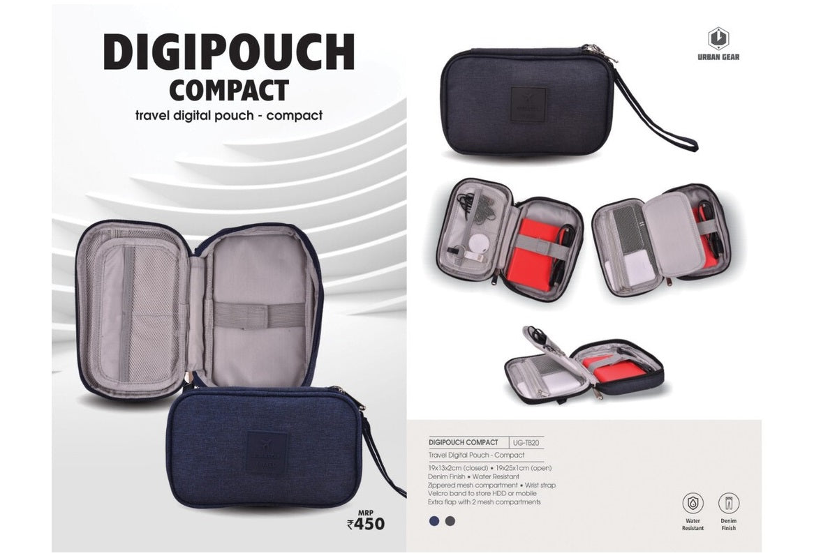 DIGIPOUCH Compact - Travel Pouch for All Small Gadgets