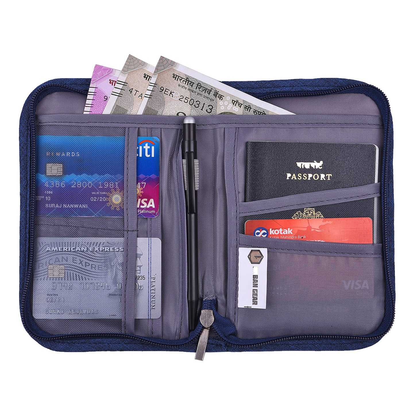 TRVLPAC Jr.  Multipurpose Travel Passport Case