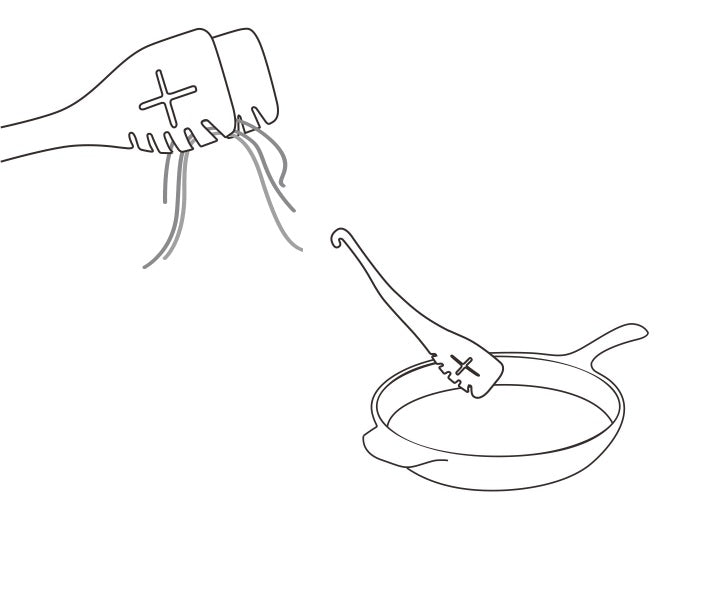 Separable Food Tongs/Ice Tongs