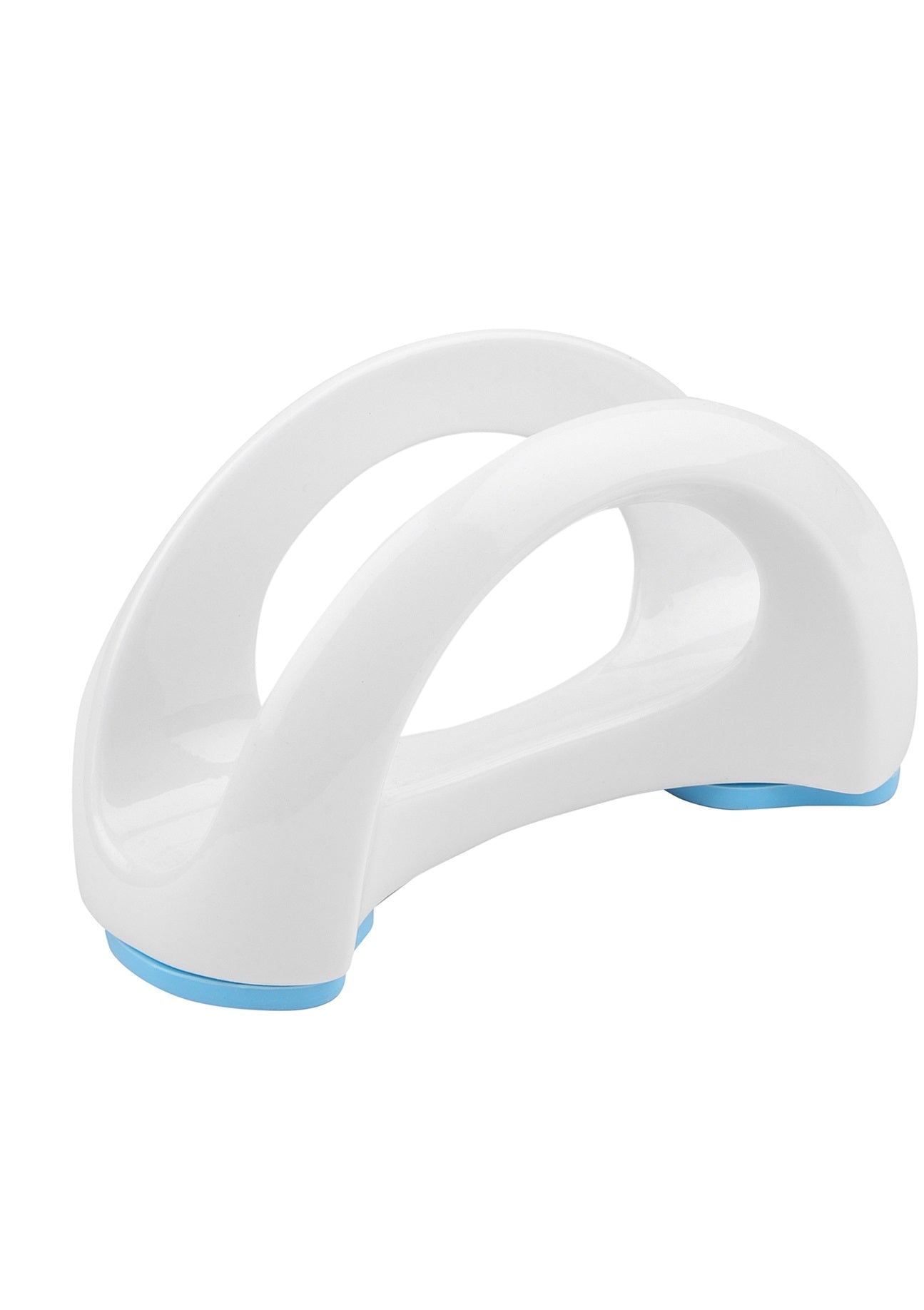 Ceramic Napkin Holder with Anti-Slip Silicone Base (Set of 1)