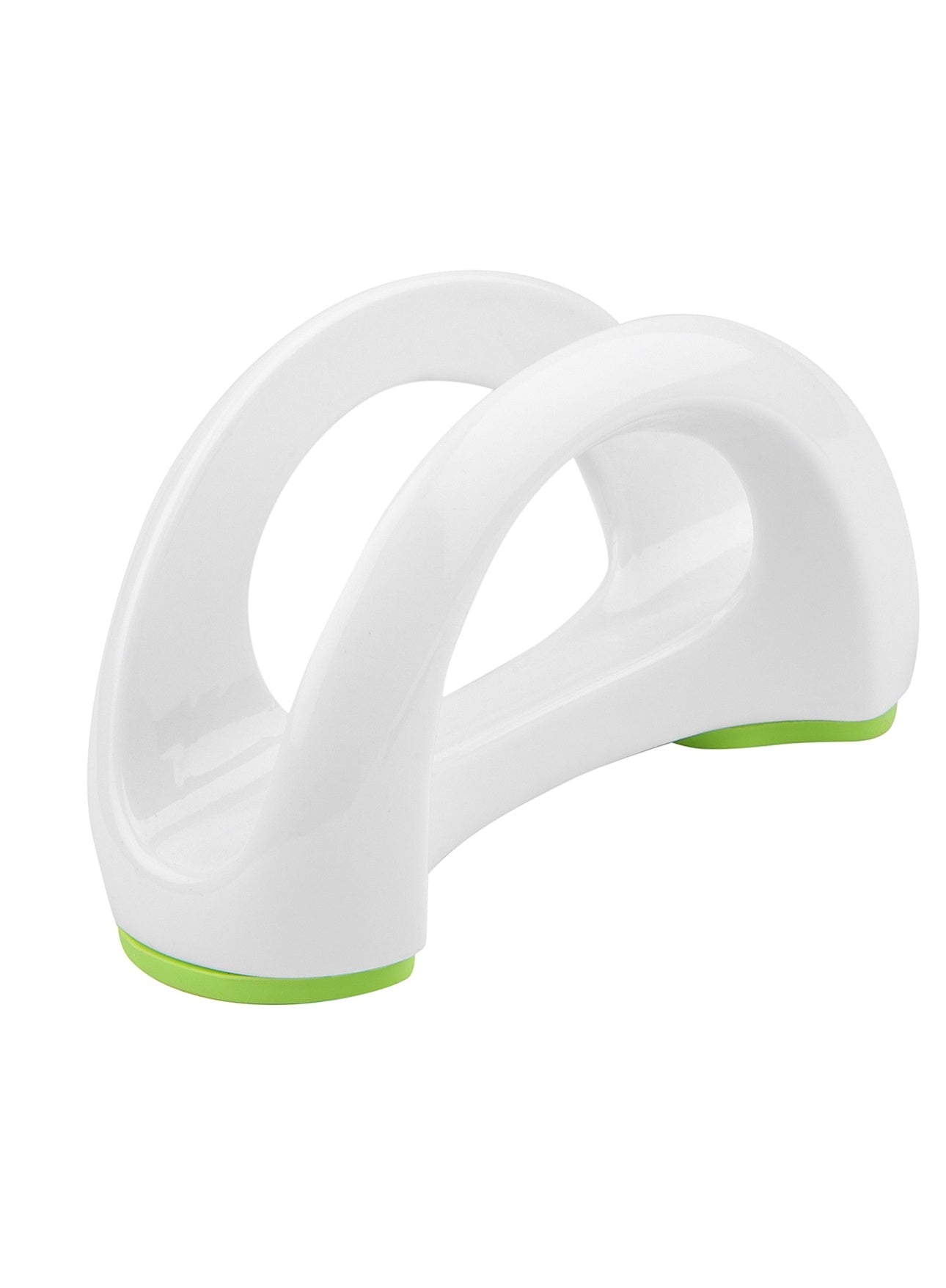 Ceramic Napkin Holder with Anti-Slip Silicone Base (Set of 1)