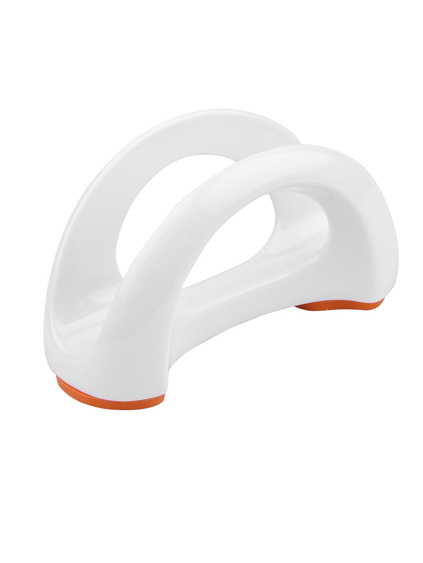 Ceramic Napkin Holder with Anti-Slip Silicone Base (Set of 1)